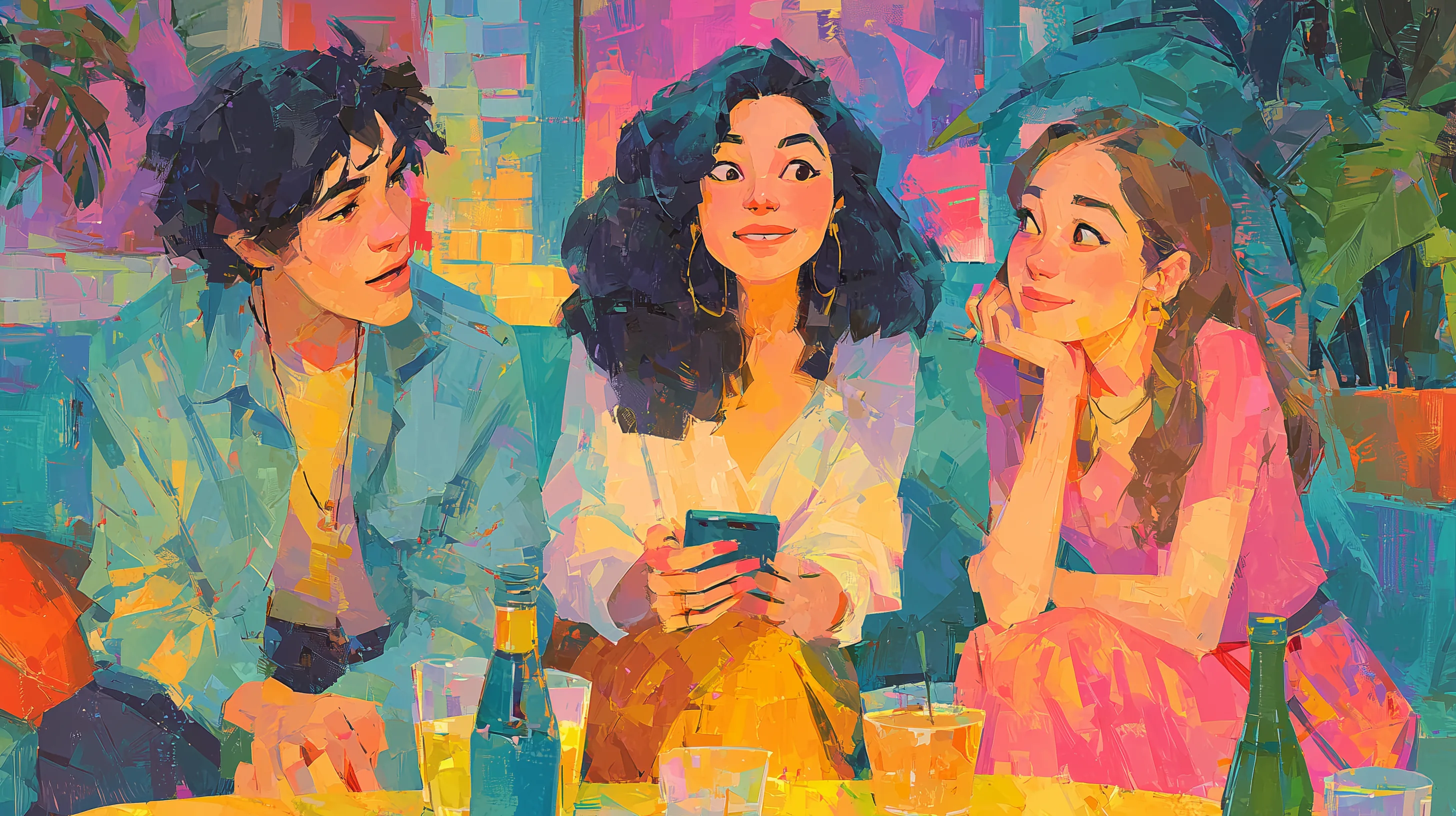 Group listening and guessing